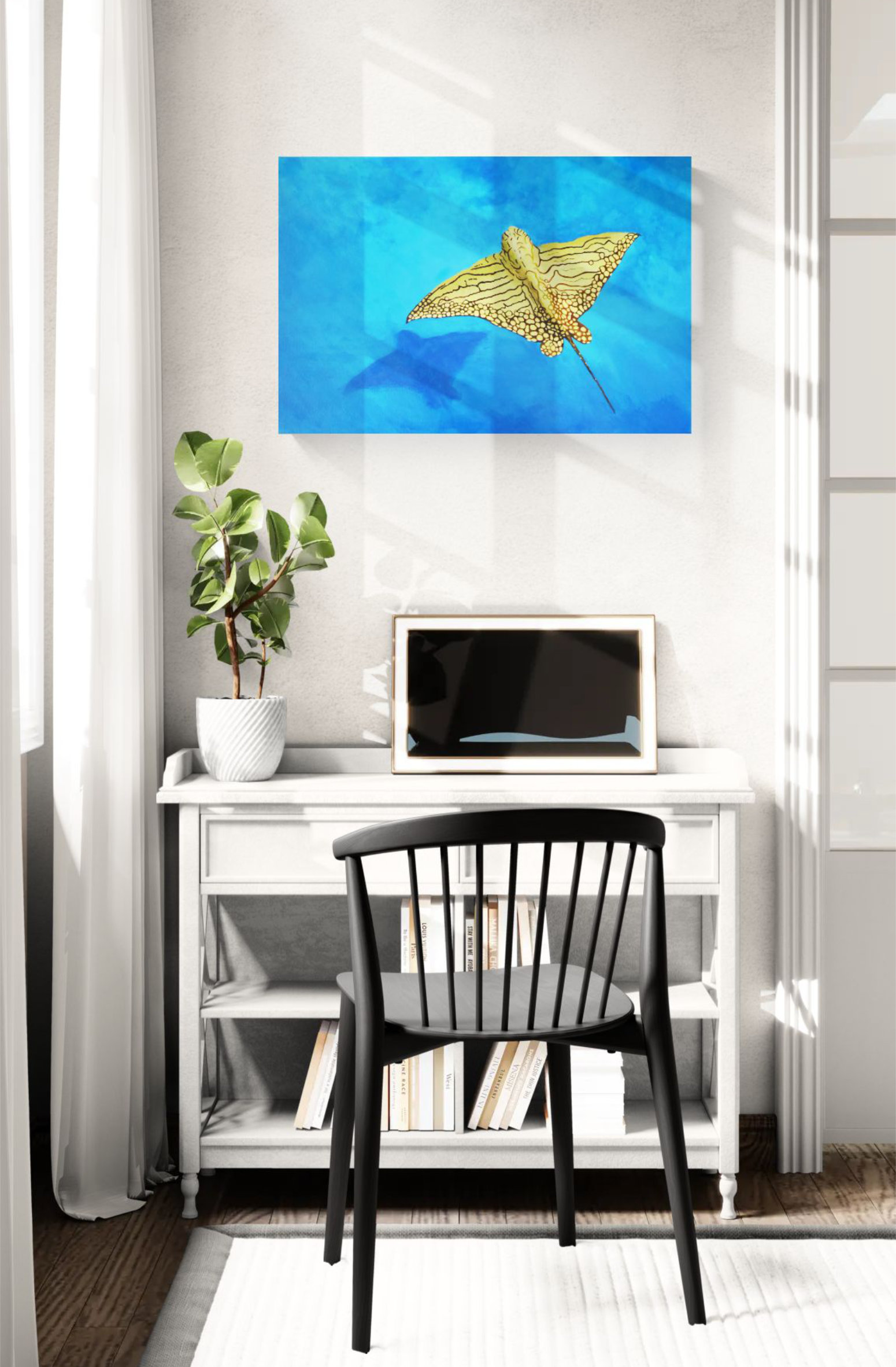 Ornate Eagle Ray - Image 4