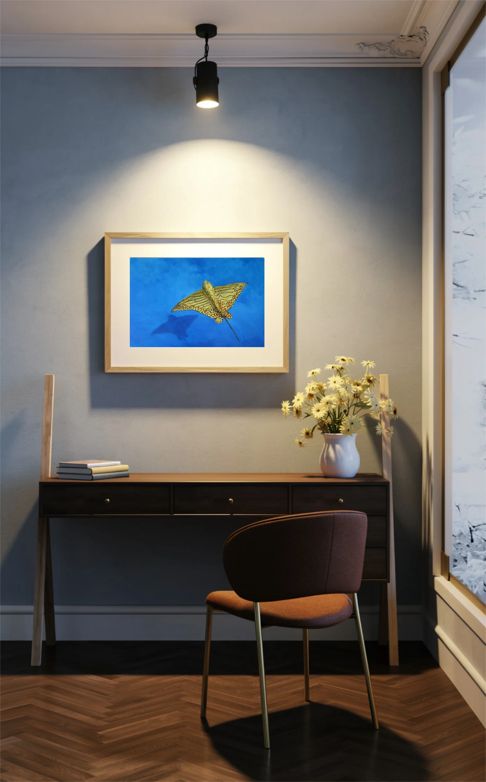 Ornate Eagle Ray - Image 2