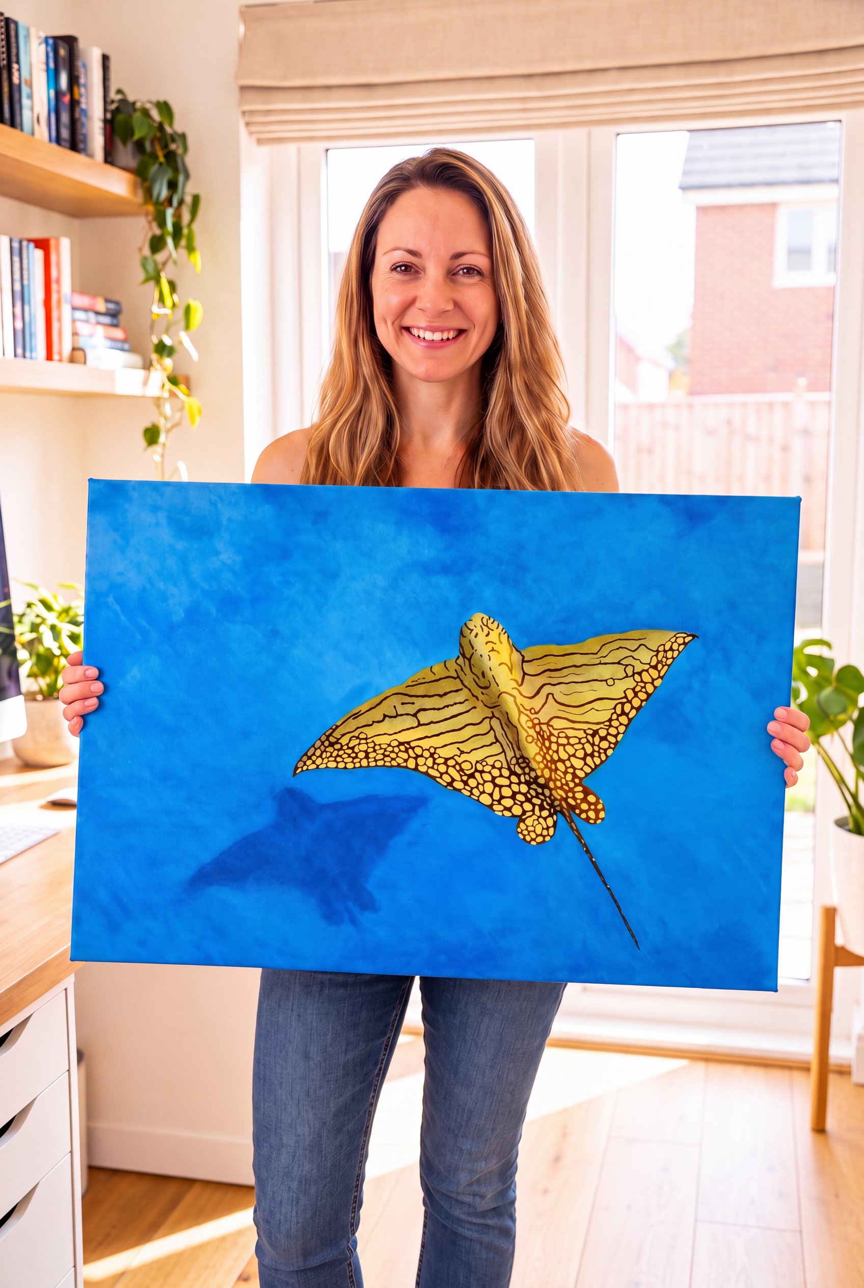 Ornate Eagle Ray - Prints - Image 2